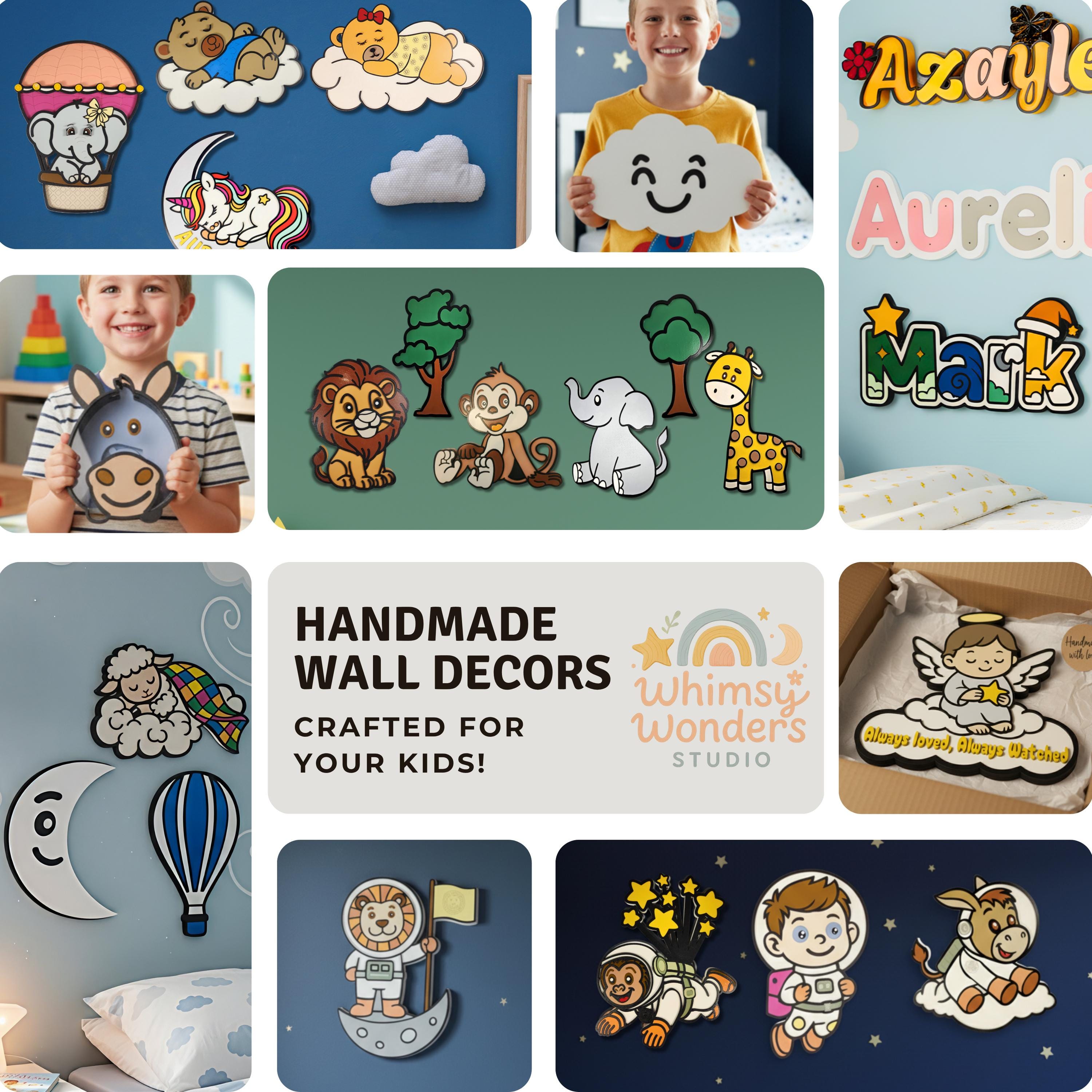 Personalized Learning Station Sign for Kids, Custom Educational Wall ...