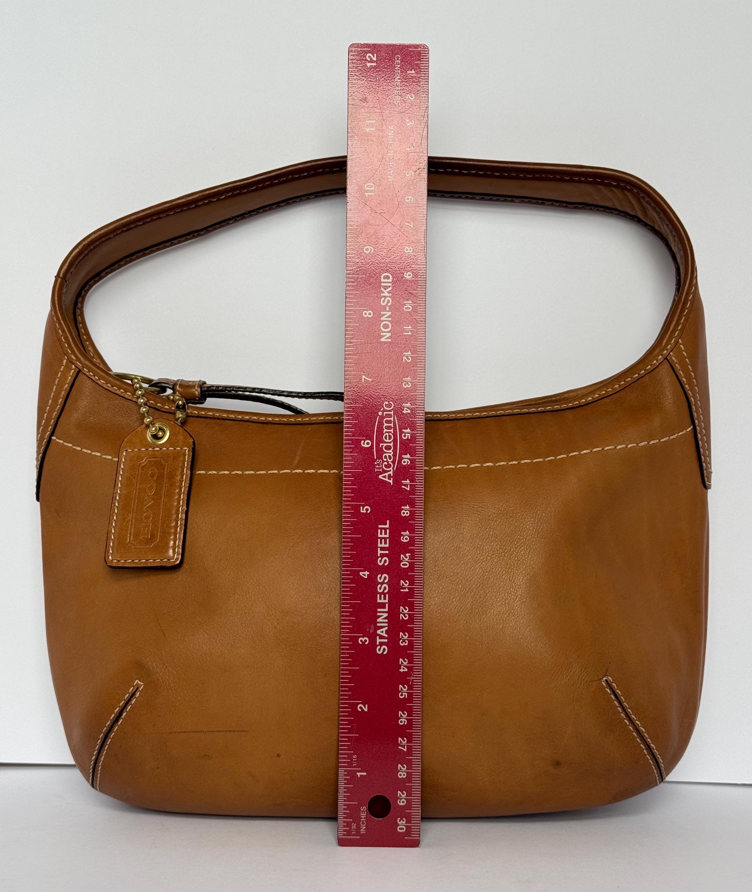 Coach Ergo Reissue 10739 Shoulder Bag, English Tan Leather, Y2K