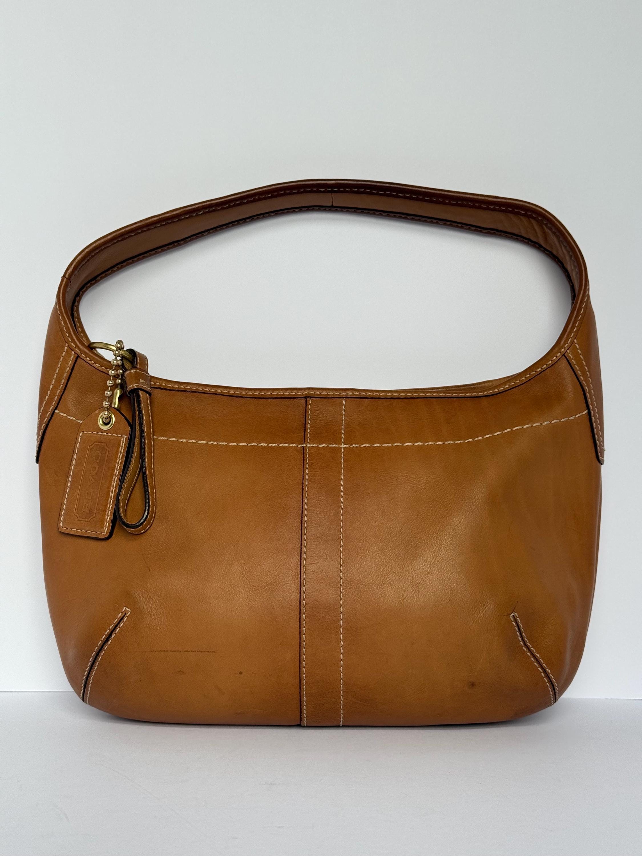Coach Ergo Reissue 10739 Shoulder Bag, English Tan Leather, Y2K