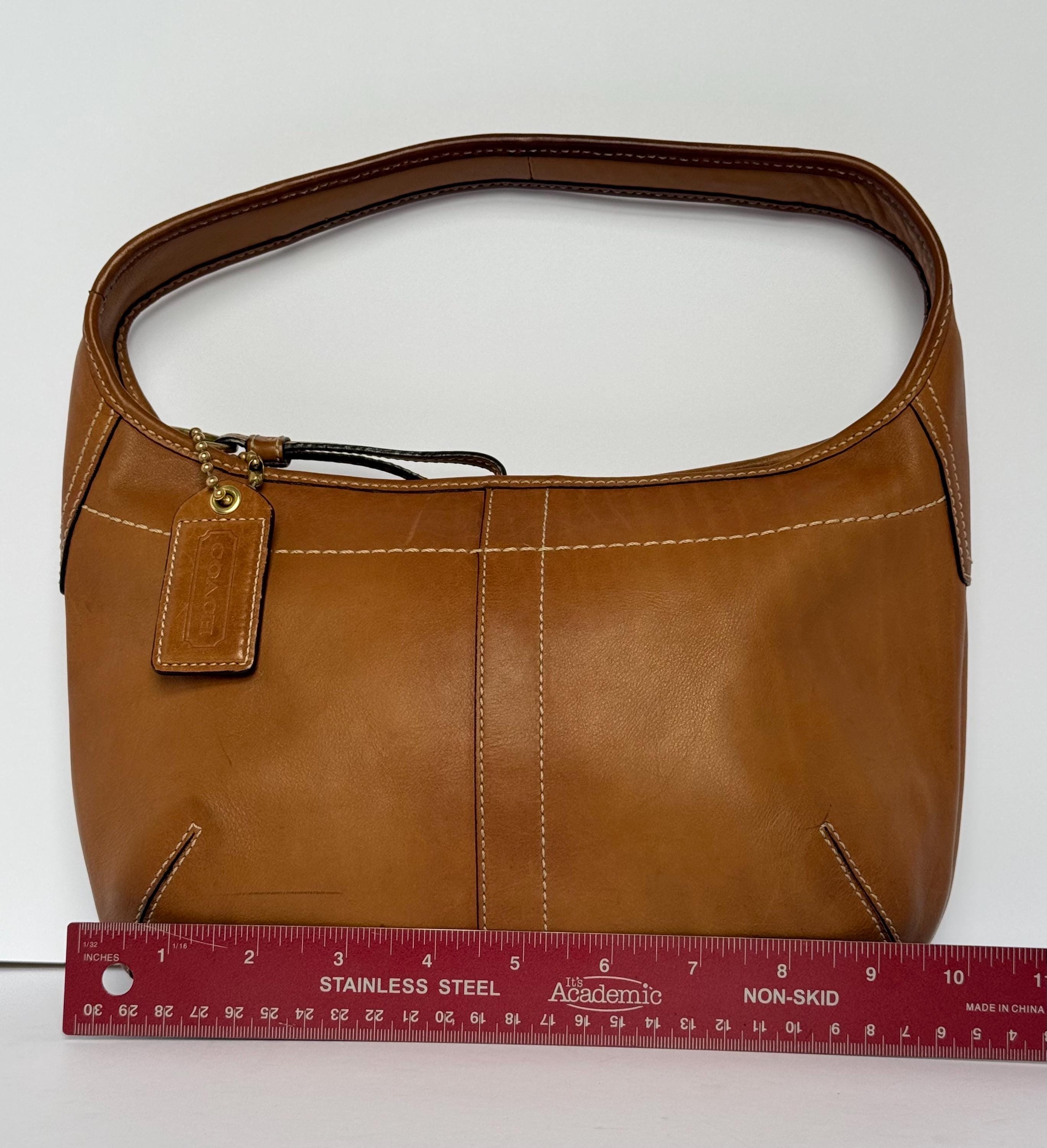 Coach Ergo Reissue 10739 Shoulder Bag, English Tan Leather, Y2K