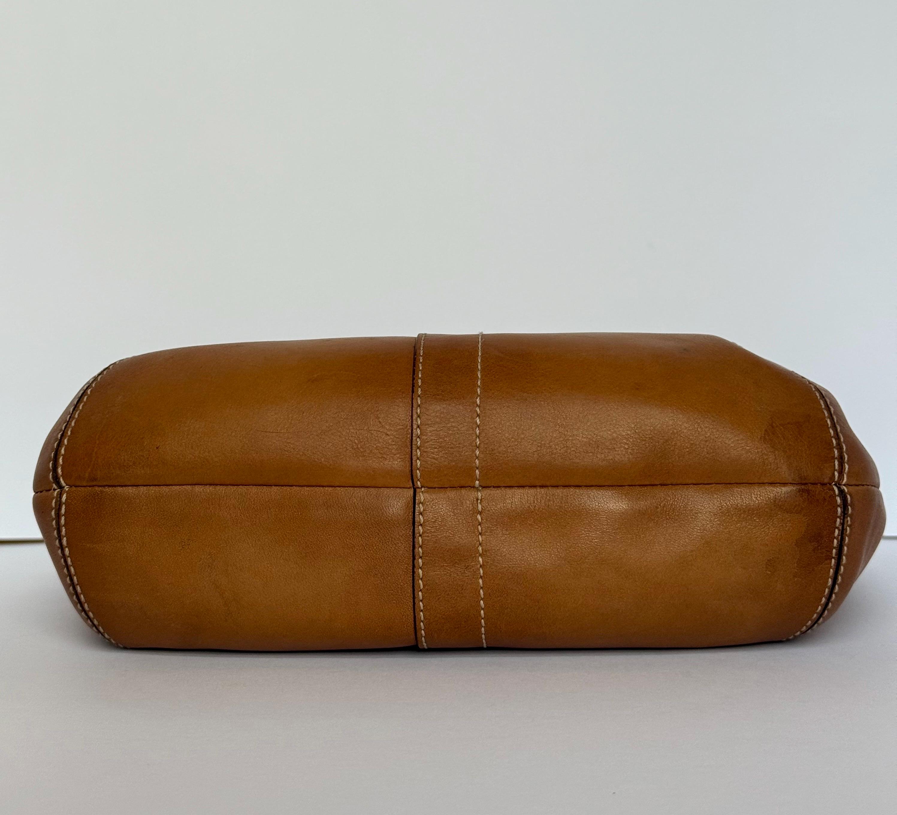 Coach Ergo Reissue 10739 Shoulder Bag, English Tan Leather, Y2K 