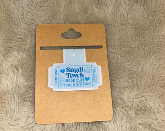 Small Town Romance  Magnetic Bookmark