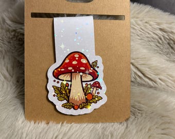 Mushroom Magnetic Bookmark
