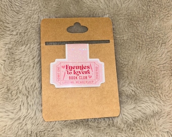 Enemies to Lovers Magnetic Bookmark