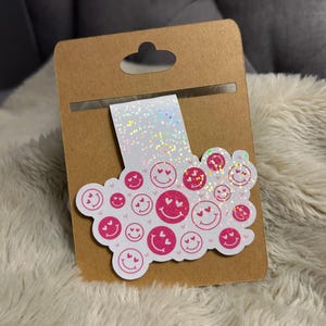 Smiley Face Magnetic Bookmark