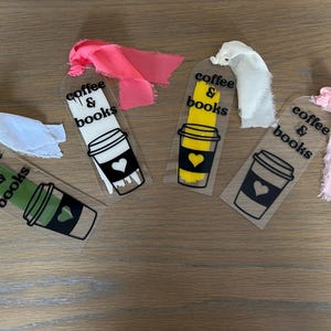 Coffee and Books Bookmark