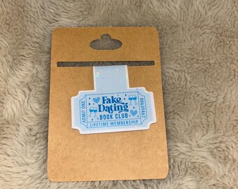 Fake Dating Magnetic Bookmark