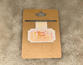 Slow Burn Magnetic Bookmark