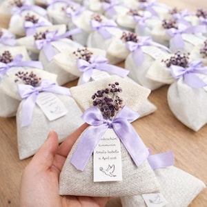 Lavander sachet,Personalized Lavender Sachets, Handmade Wedding Favors, Custom Bridal Shower Gifts