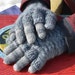 Instant Download Knit Glove PATTERN - Men, Women, Kids "Mermaid Tails and Dragon Scales" Cabled Mittens, Fingerless or Flip-Top, with liner