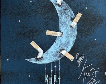 RARE Autographed Kurt Vile gig poster