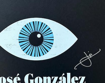 Autographed Jose Gonzalez gig poster (2026)