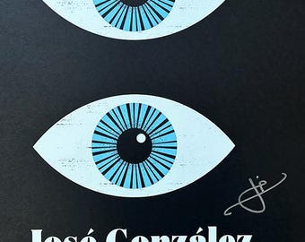 Autographed Jose Gonzalez gig poster (2026)