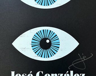 Autographed Jose Gonzalez gig poster (2026)