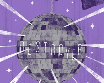 Destroyer gig poster 2022