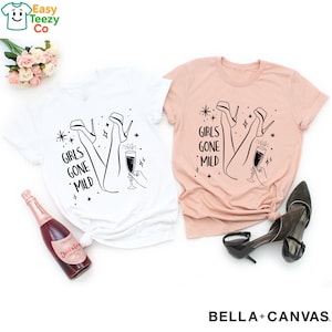 Girls Gone Mild Bachelorette Shirt, Bachelorette Party Shirts, The Bach Club Tshirt, Bridesmaid Shirt, Lux Bach Party Gift