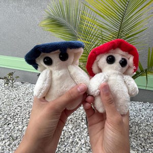 Custom Mushroom Plush/ Mushroom Man/ Mushroom friends / Mushroom guy/ Handmade/ Toy/ Small/ Soft/ Plushy/ Hand Sew/ Cute/ Made to Order