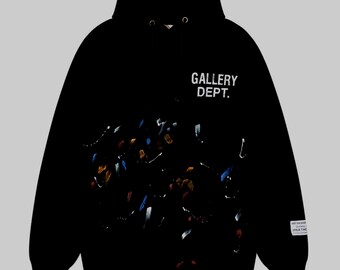 Gallery Dept. Graphic Hoodie – Black With Miami Logo - Etsy