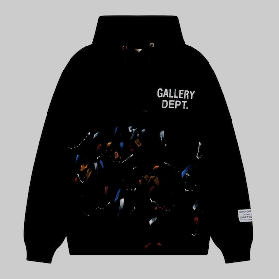 Gallery Dept. Graphic Hoodie – Black With Miami Logo - Etsy