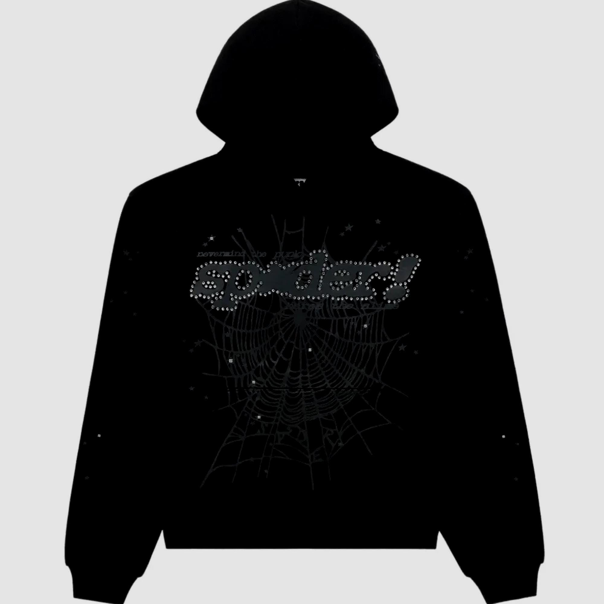 Sp5der hoodie rhinestone - Etsy 日本