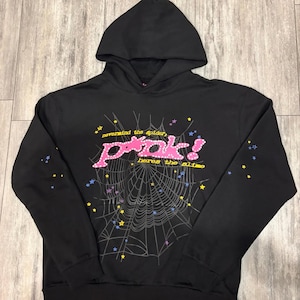 Sp5der hoodie black - Etsy 日本