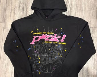 Black Graphic Pullover Hoodie – Web & PNK Design