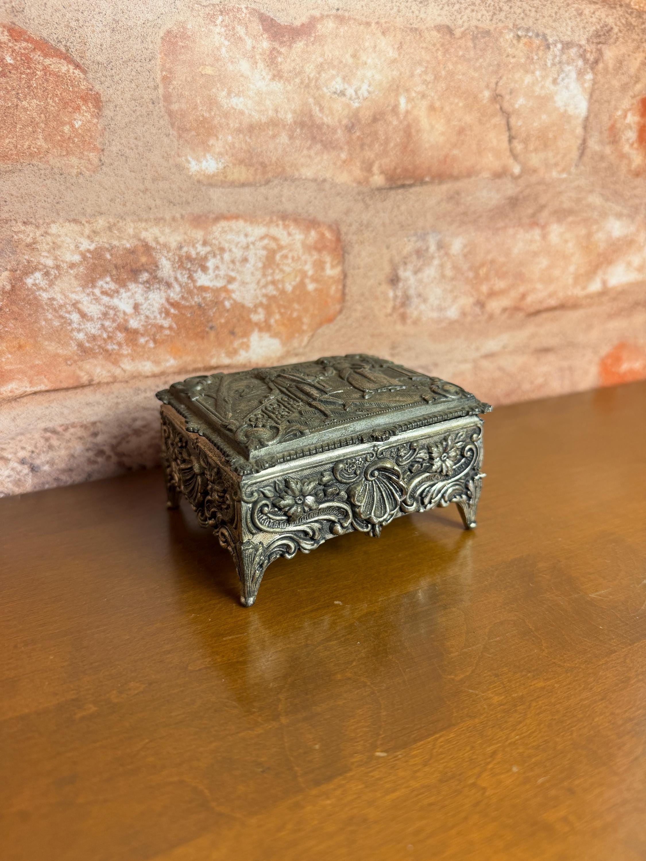 Japan Silver Jewelry Box - Etsy