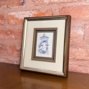 Vintage Anton Pieck 3D Paper Tole Art | "The Artist" Shadowbox