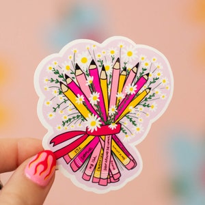 Bouquet of Newly Sharpened Pencils - You&#39;ve Got Mail Inspired Sticker