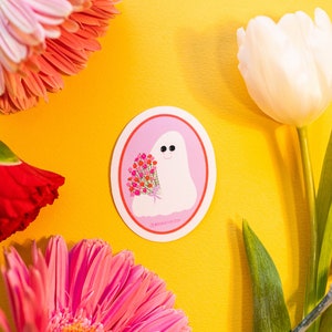 Ghosty Sticker - Oval