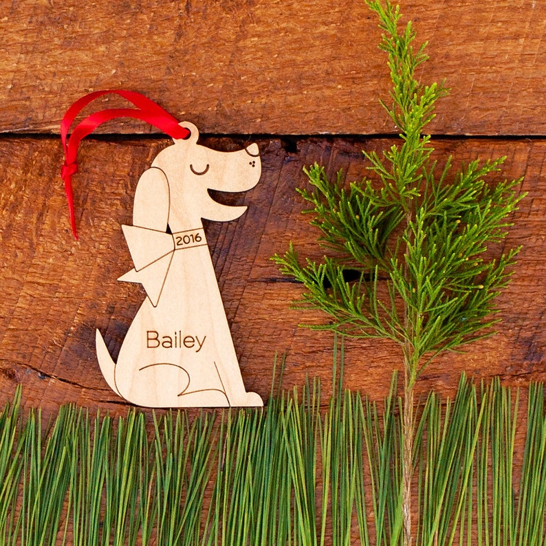 Golden Retriever Dog Christmas Ornament: Puppy's First | Etsy
