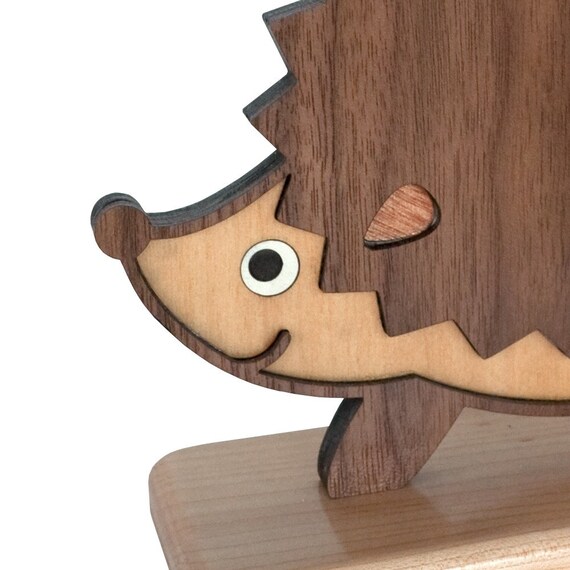 Herisson En Bois Bebe Serre Livres Woodland Animal Forest Icyrsecu