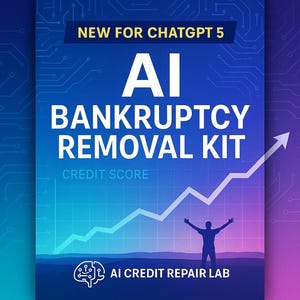 Kit de Carta de Remoção de Falência com Tecnologia de IA
