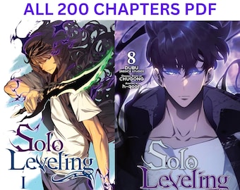 Solo Leveling Manhwa (ALLE 200 KAPTER) Komplett Digitaler Download PDF