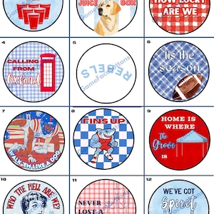 NEW! Ole Miss Gameday Buttons