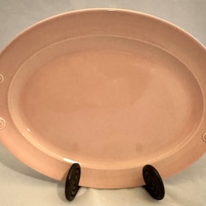 3 Taylor, Smith & Taylor Oval Serving Platters, Windsor Blue, Sharon Pink,  Persian Cream, Mother&#39;s Day, Easter, Country Living, Deco, Retro