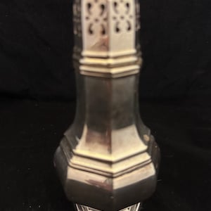 Vintage English Silverplate Sugar Shaker: Cottagecore Kitchen Decor