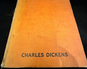Vintage Charles Dickens &quot;David Copperfield&quot; Printed in England, Collectable, Country Living, Cottage Decor, Farmhouse Decor