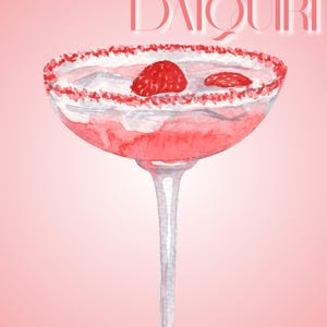 Stawberry Daiquiri Poster