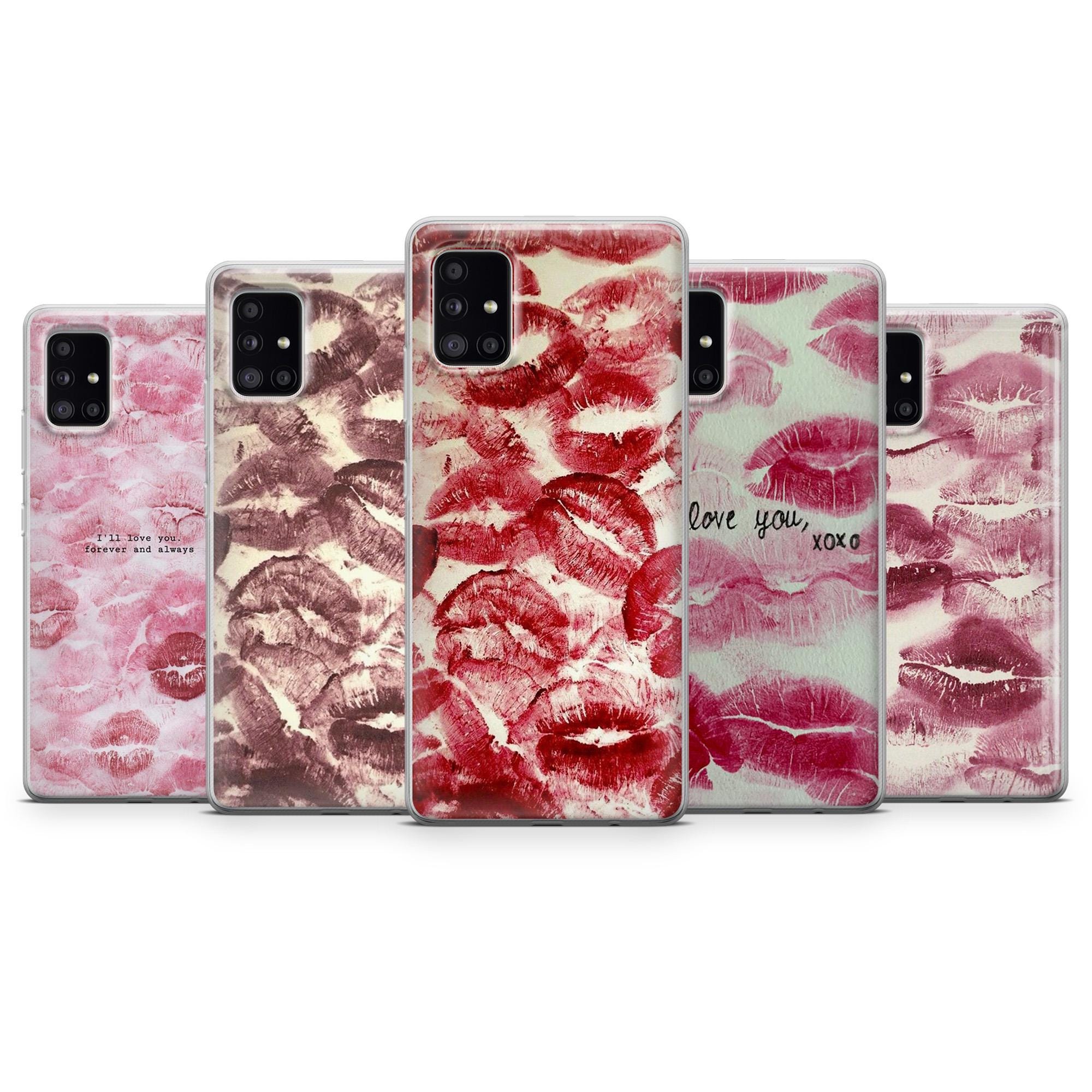 キスマーク スマホケース リップスティック キス カバー iPhone 16、15