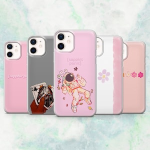 Sapphic Phone Case – WLW Queer Love Cover | iPhone 16, 15, 14, 13, 12, 11 | Samsung S25, S24, A16, A56 | Pixel 9A, 8A, 7A