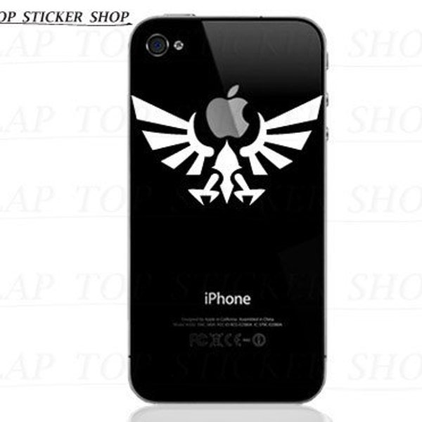 Zelda Apple Bird Symbol - iPhone Decal