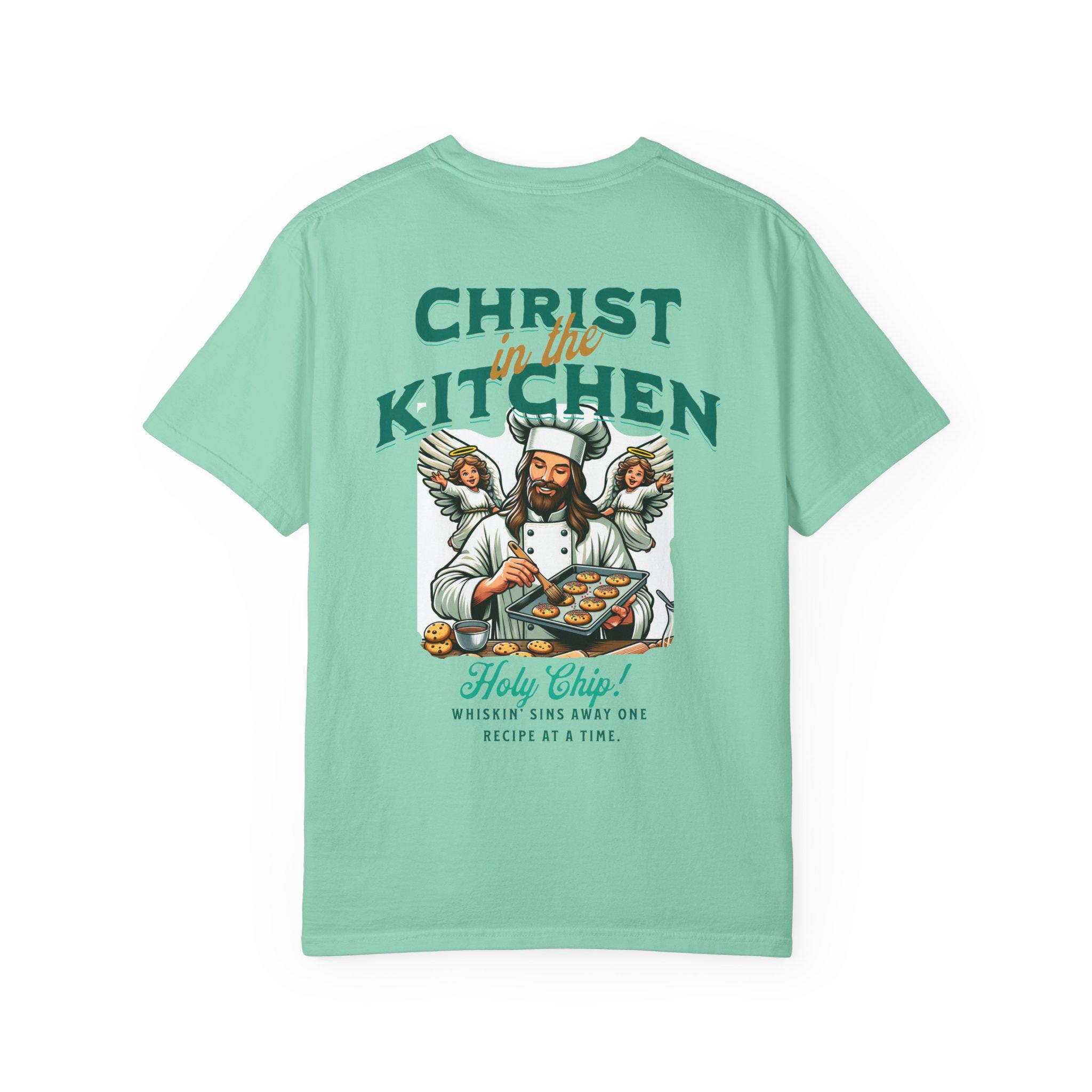 Christ in the Kitchen T-shirt, Funny Cooking Tee, Unisex Humor Shirt ...