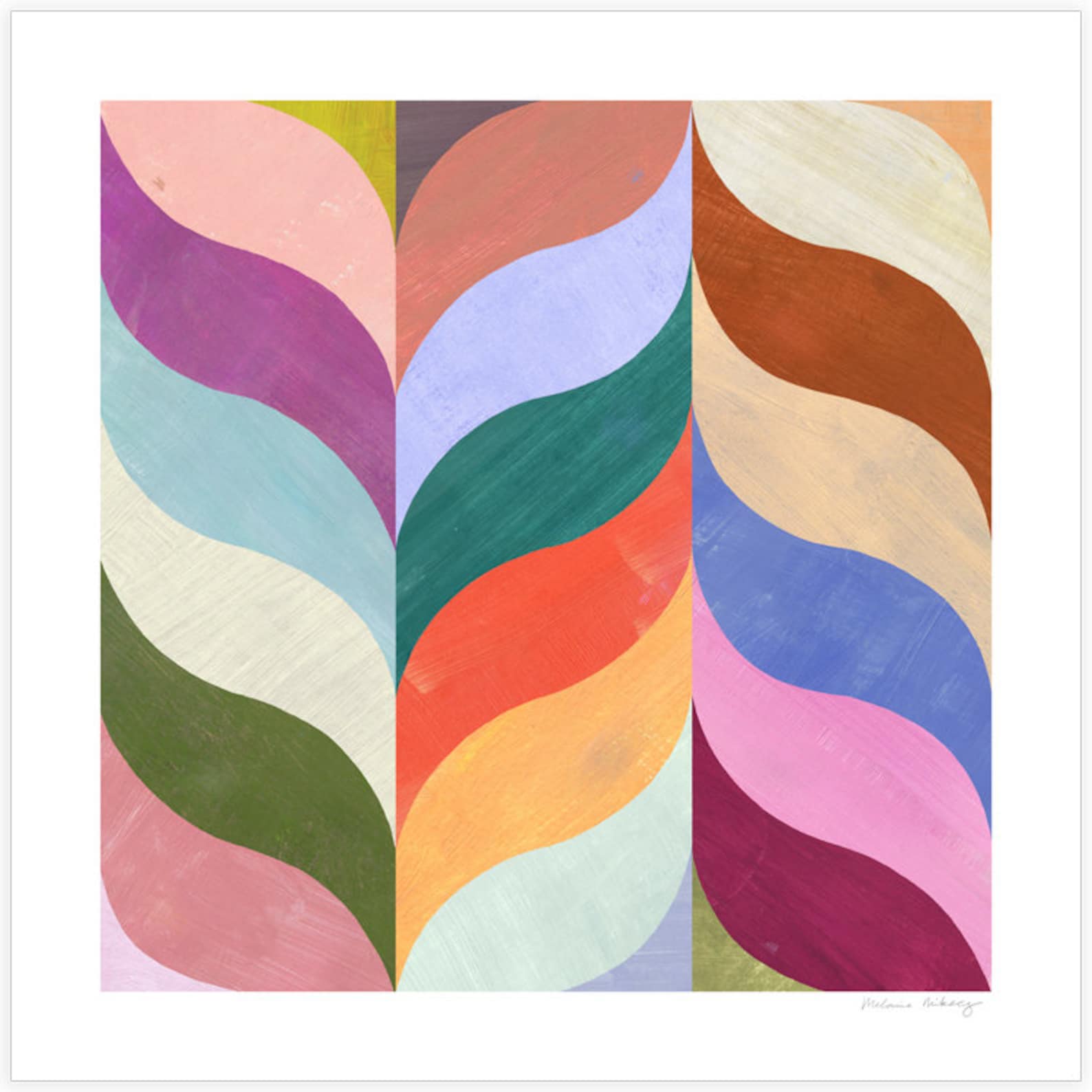 Small Ripple | Abstract Art Print for Your Modern Home. Contemporary ...