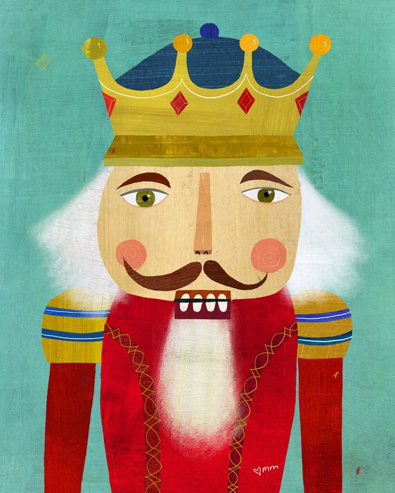 Items similar to Holiday Nutcracker Print 8"x10" on Etsy