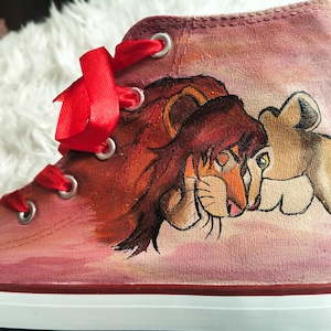 Customized canvas sneakers or Converse. Sneakers for events