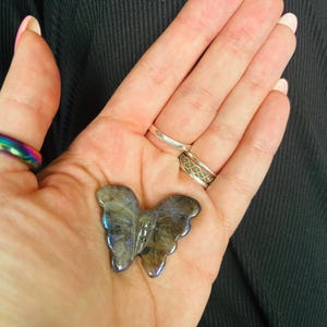 labradorite butterfly small