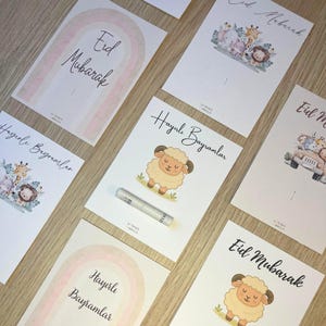 Eid Karten Bayram Karten Glückwunsch Ramazan Ramadan