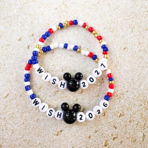 Disney Cruise Line Fish Extender Friendship Bracelets – Small Bulk Pixie Dusting Gift | Custom Ship & Year 2026 | Adult or Child Size Bild 4