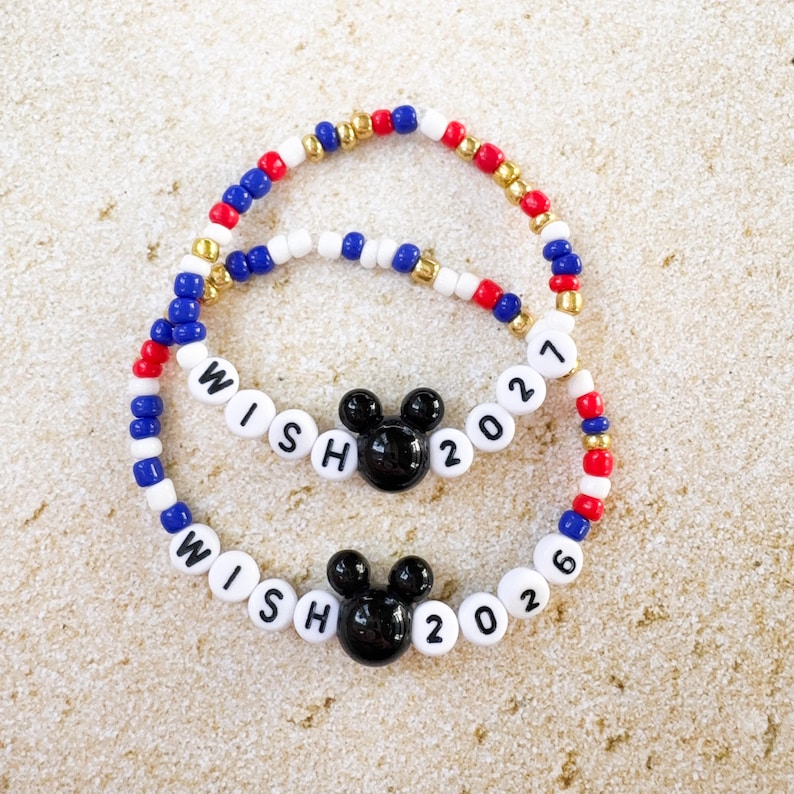 Disney Cruise Line Fish Extender Friendship Bracelets – Small Bulk Pixie Dusting Gift | Custom Ship & Year 2026 | Adult or Child Size Bild 4